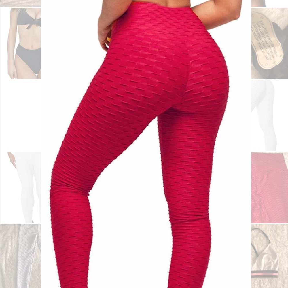 High waisted scrunch butt leggings